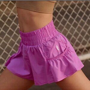 FP Movement by Free People Get Your Flirt On Shorts - Magenta - Size Small